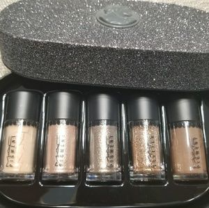 NIB MAC PIGMENTS + GLITTER 5PC